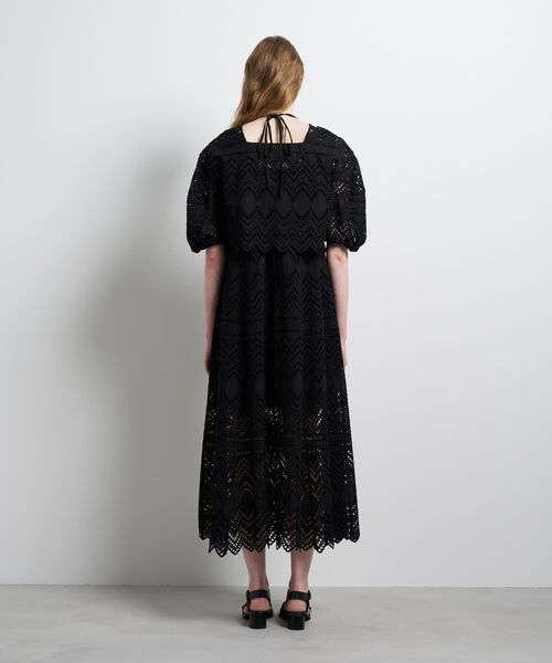 LANVIN en Bleu ブラウス シャツ エンブロイダリーコットンレース