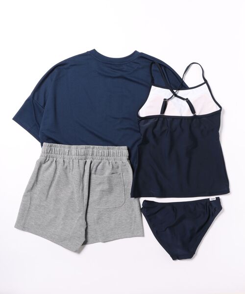 FILA（フィラ） 水着 「FILA/フィラ」水着4点セット 水陸両用 半袖