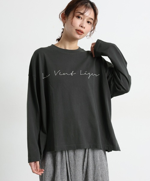 tシャツ 「natural by clip」アソートプリントロングTシャツ2 レディース | studio CLIP | 01