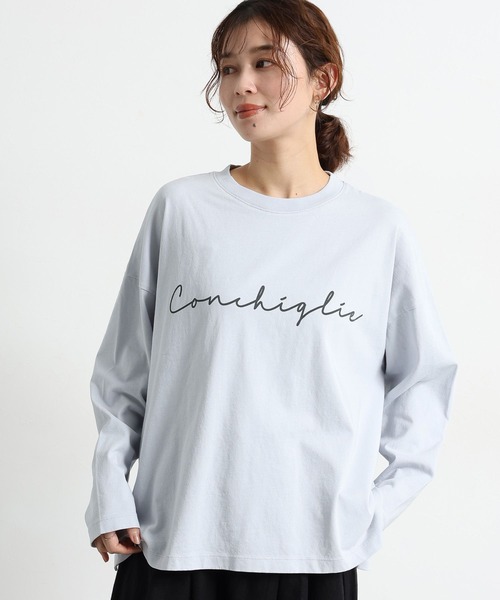 tシャツ 「natural by clip」アソートプリントロングTシャツ2 レディース | studio CLIP | 02