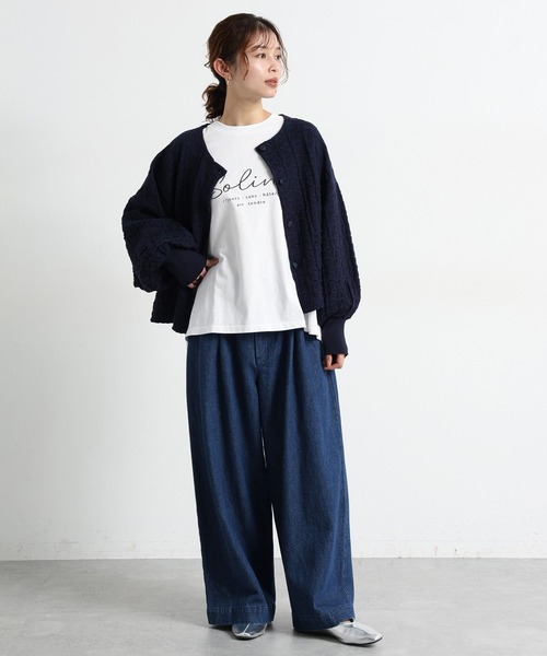 tシャツ 「natural by clip」アソートプリントロングTシャツ2 レディース | studio CLIP | 07