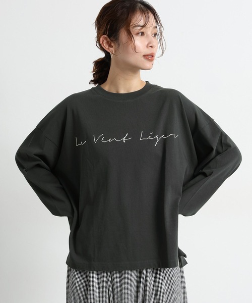 tシャツ 「natural by clip」アソートプリントロングTシャツ2 レディース | studio CLIP | 14