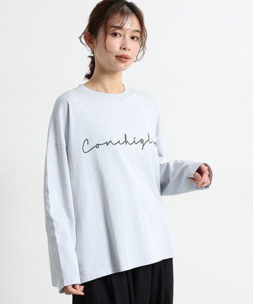 tシャツ 「natural by clip」アソートプリントロングTシャツ2 レディース | studio CLIP | 17