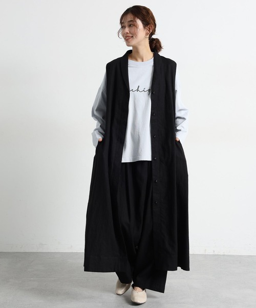 tシャツ 「natural by clip」アソートプリントロングTシャツ2 レディース | studio CLIP | 19