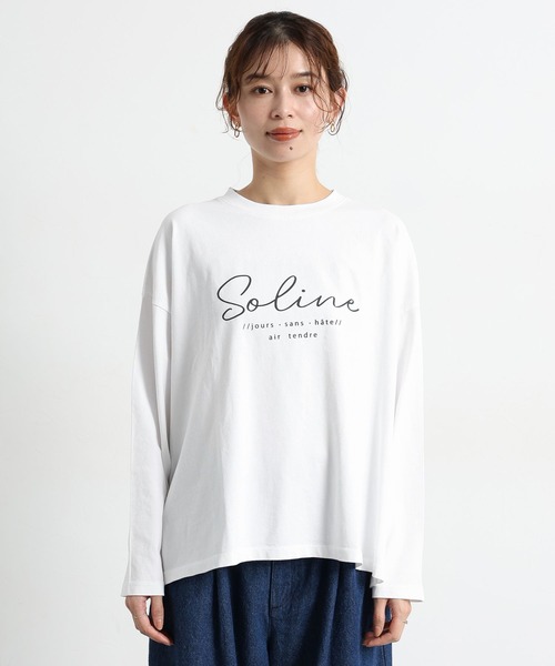 tシャツ 「natural by clip」アソートプリントロングTシャツ2 レディース | studio CLIP | 21