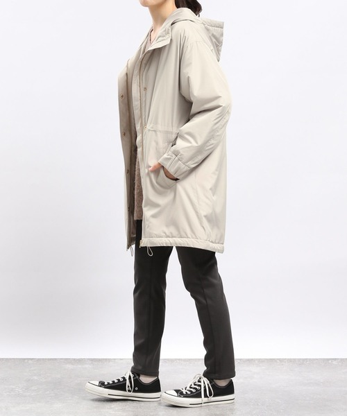 「GLOBAL WORK Smile Seed Store」 コート LARGE アイボリー レディース_画像3