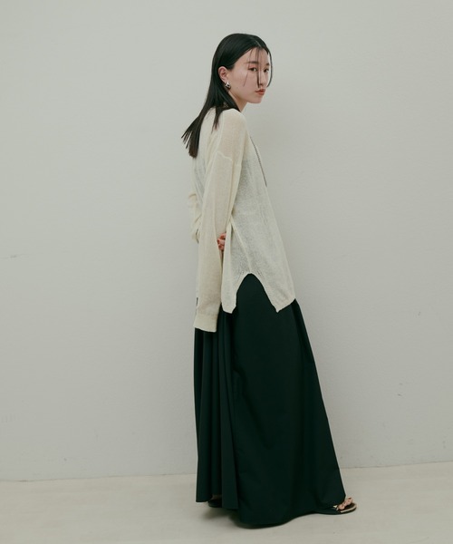 「LARUTA」 長袖ニット FREE ベージュ レディース_画像3