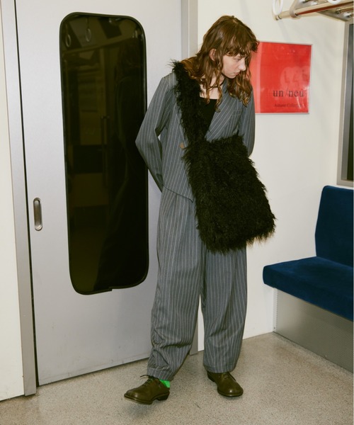 「un/neu」 ショルダーバッグ FREE ブラック レディース_画像5