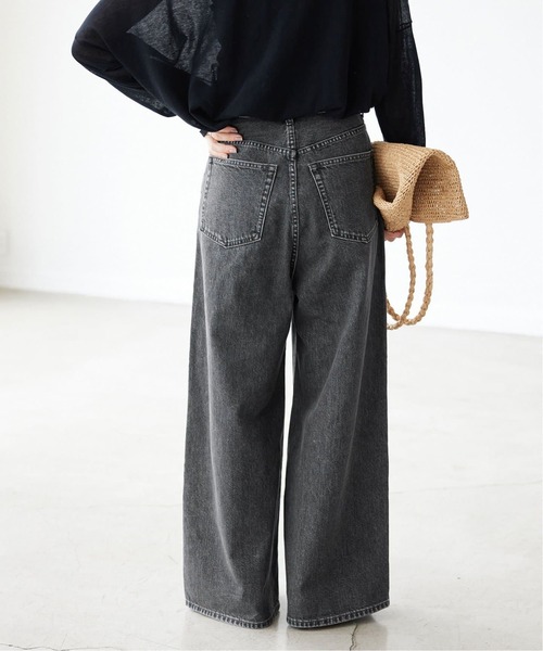 SLOBE IENA（スローブイエナ） デニムパンツ 38 ブラック レディース