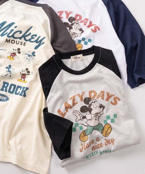 Disney（ディズニー） tシャツ 「71」「Disney/ディズニー」ミッキー