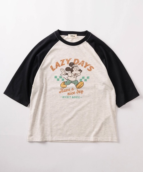 Disney（ディズニー） tシャツ 「71」「Disney/ディズニー」ミッキー