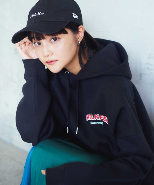 「MILKFED.」 プルオーバーパーカー ONE SIZE ブラック レディース_画像3