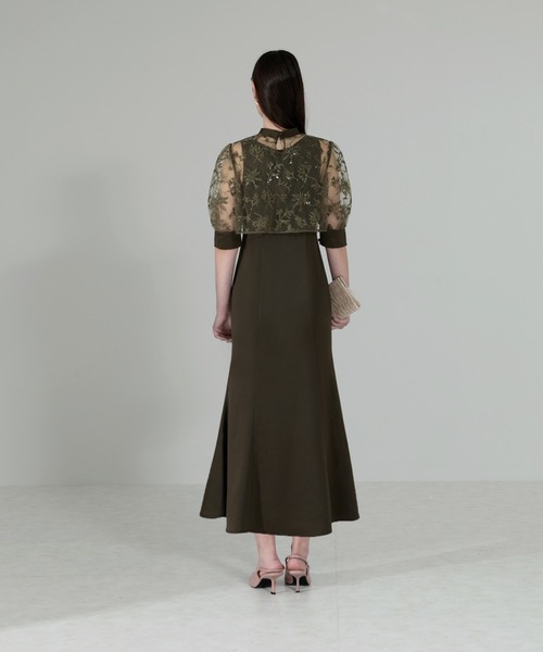 「Leja」 コンビワンピース SMALL グリーン レディース_画像6