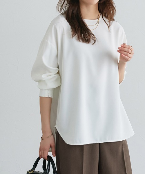 THETOE ブラウス white Porto Puff Blouse – THE TOÉ