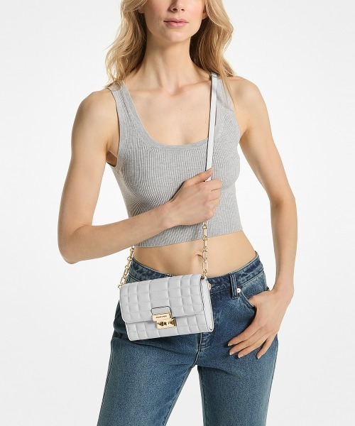 「MICHAEL KORS」 ショルダーバッグ FREE ホワイト レディースの画像