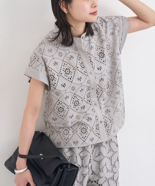 TICCA（ティッカ） ブラウス シャツ 別注「TICCA / ティッカ」 レース