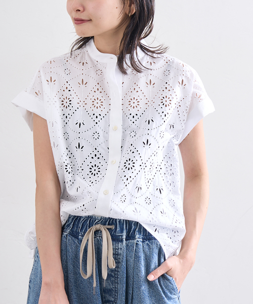 TICCA（ティッカ） ブラウス シャツ 別注「TICCA / ティッカ」 レース