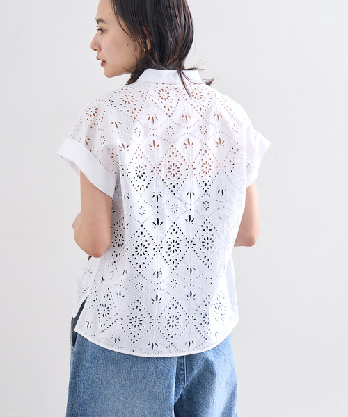 TICCA（ティッカ） ブラウス シャツ 別注「TICCA / ティッカ」 レース