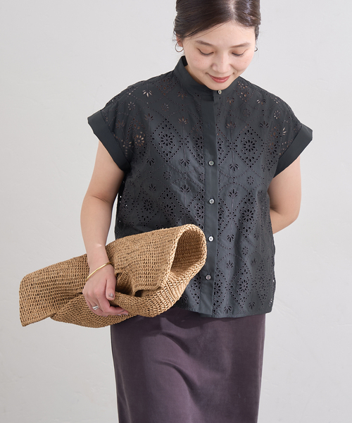 TICCA(ティッカ) ブラウス シャツ 別注「TICCA / ティッカ」 レース TICCA(ティッカ) ブラウス シャツ 別注「TICCA / ティッカ」 レース