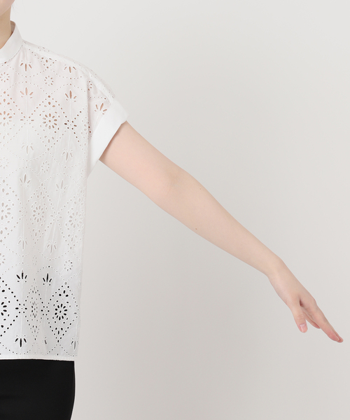 TICCA ティッカ　スカラップレースブラウス TICCA（ティッカ） ブラウス シャツ 別注「TICCA / ティッカ」 レース