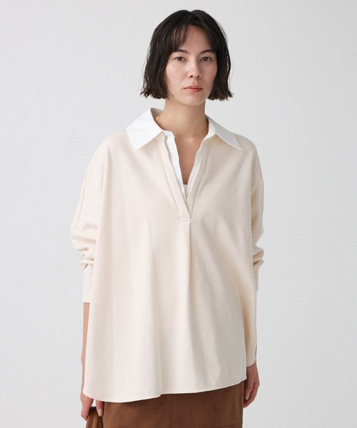 ♡S♡オーダー停止中m(_ _)m出品 BABYLONE（バビロン） tシャツ シャツドッキングカットソー レディース