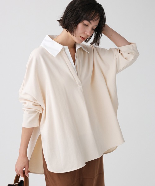 ♡S♡オーダー停止中m(_ _)m出品 BABYLONE（バビロン） tシャツ シャツドッキングカットソー レディース
