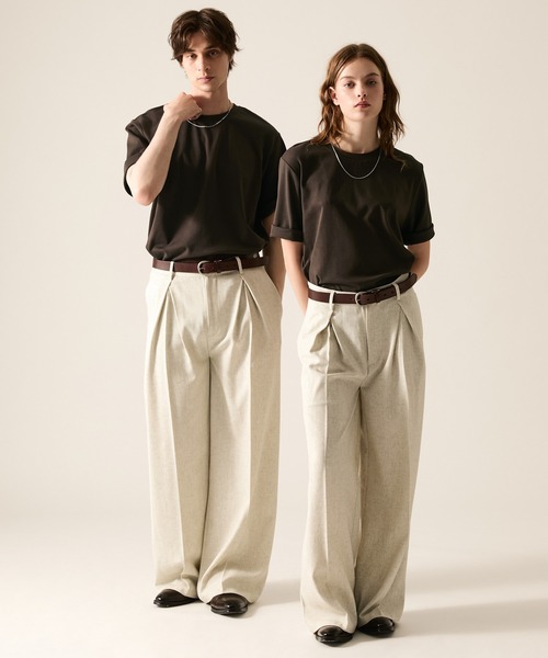 CLEL ギザコットン クルーネック半袖Tシャツ　まとめ売り CLEL（クレイル） tシャツ 速乾 「CLEL」Giza Cotton Crew Neck Short