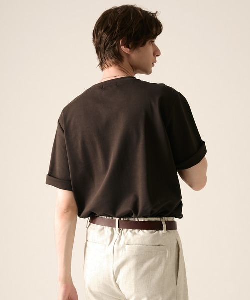 CLEL（クレイル） tシャツ 速乾 「CLEL」Giza Cotton Crew Neck Short