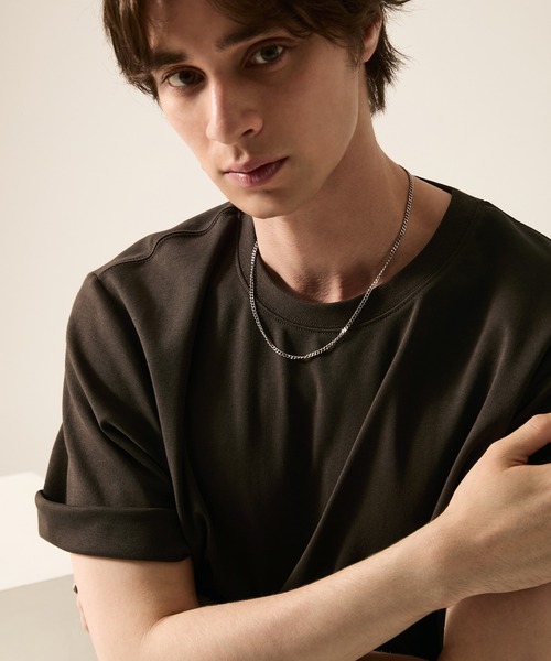 CLEL（クレイル） tシャツ 速乾 「CLEL」Giza Cotton Crew Neck Short