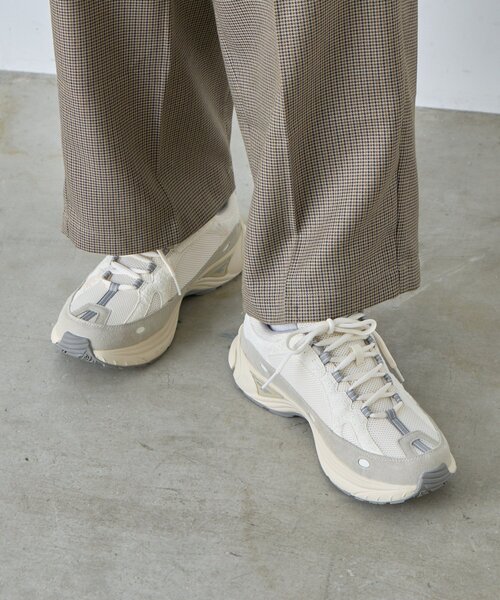 「HI-TEC」 ローカットスニーカー 25cm グレー メンズ_画像3