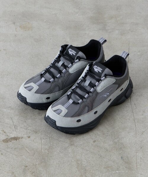 「HI-TEC」 ローカットスニーカー 25cm グレー メンズ_画像4