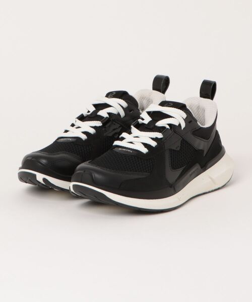 ecco（エコー） ローカットスニーカー 38 ブラック レディース 