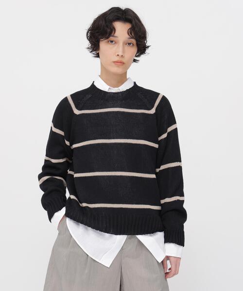 MARGARET HOWELL(マーガレットハウエル) ニット セーター LINEN MARGARET HOWELL(マーガレットハウエル) ニット セーター LINEN