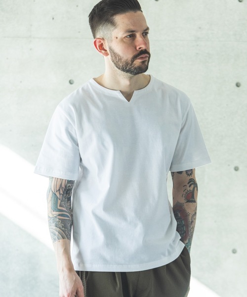 MR.OLIVE（ミスターオリーブ） tシャツ COOL TOUCH COTTON / KEY NECK