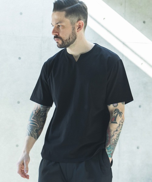 MR.OLIVE（ミスターオリーブ） tシャツ COOL TOUCH COTTON / KEY NECK