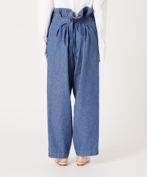 「IENA LA BOUCLE」 デニムパンツ 34 ブルー レディース_画像7