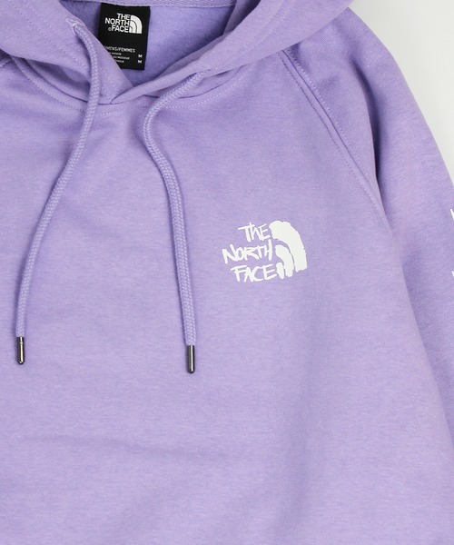 「THE NORTH FACE」 プルオーバーパーカー X-SMALL ライラック レディースの画像