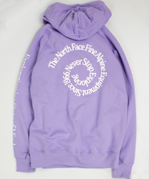 「THE NORTH FACE」 プルオーバーパーカー X-SMALL ライラック レディースの画像