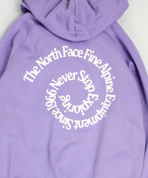 「THE NORTH FACE」 プルオーバーパーカー X-SMALL ライラック レディースの画像