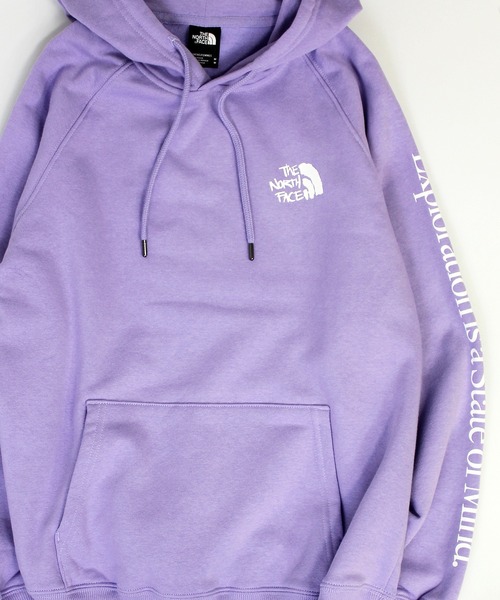 「THE NORTH FACE」 プルオーバーパーカー X-SMALL ライラック レディースの画像