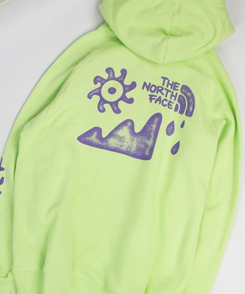 「THE NORTH FACE」 プルオーバーパーカー X-SMALL ライラック レディースの画像