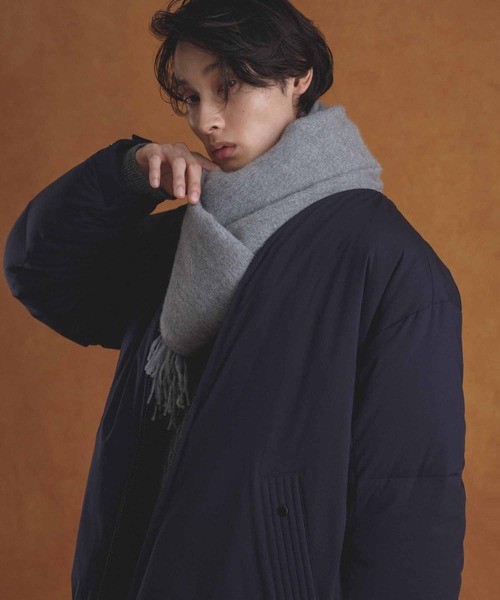 「THE INOUE BROTHERS」 ストール FREE ブルー メンズの画像