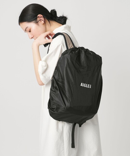 デイバック リュック 「AIGLE」ナイロン バックパック レディースの画像
