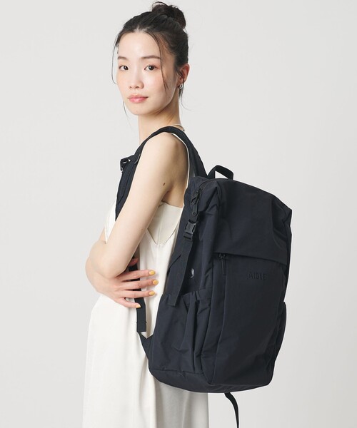 デイバック リュック 「AIGLE」ナイロン バックパック レディースの画像