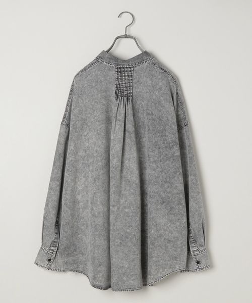 「JEANASIS」 長袖シャツ FREE ブラック系その他 レディース_画像9