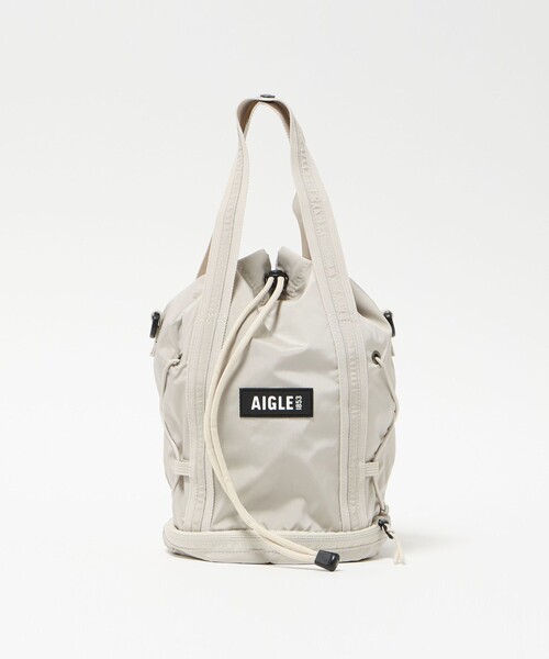 ショルダーバッグ バッグ 「AIGLE」コンパクト 2WAY ドロストバッグ レディースの画像