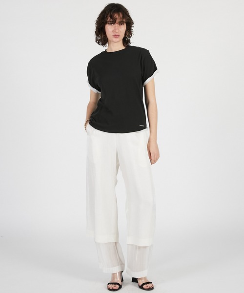 パンツ 「2026Summer Pre-Order」ダブルレイヤーシアーパンツ / Double Layer Sheer Pants レディース_9