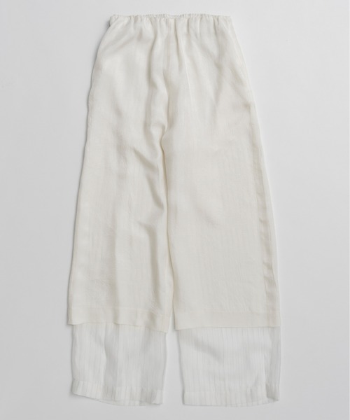 パンツ 「2026Summer Pre-Order」ダブルレイヤーシアーパンツ / Double Layer Sheer Pants レディース_18