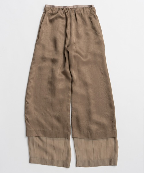 パンツ 「2026Summer Pre-Order」ダブルレイヤーシアーパンツ / Double Layer Sheer Pants レディース_21