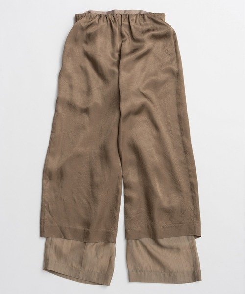 パンツ 「2026Summer Pre-Order」ダブルレイヤーシアーパンツ / Double Layer Sheer Pants レディース_20